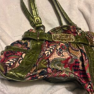 Stylish Green Patterned Women's Bag Kathy Zeeland